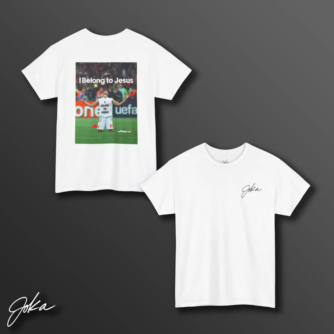Kaka "I Belong to Jesus Faith Tee Vintage Football Moment