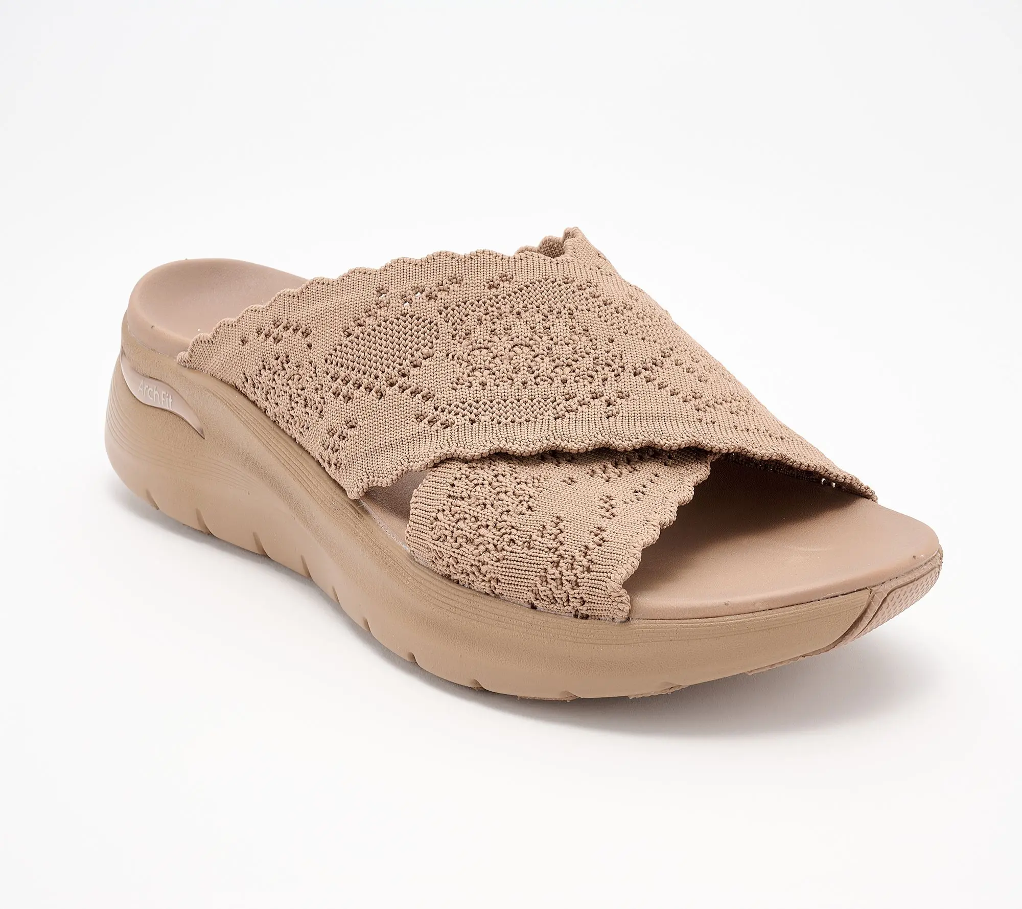 Skechers Arch Fit 2.0 Vegan Washable Crochet Slide Sandals Skechers Arch Fit 2.0 Vegan Washable Crochet Slide Sandals