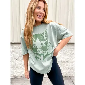 Sassy Cat Graphic Tee C.O.C.