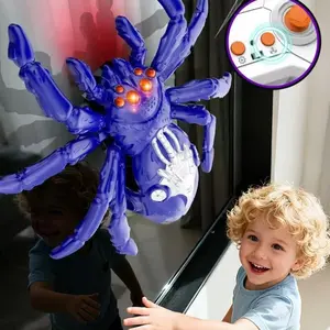 Remote Control Climbing Spider Toy for Kids, Interactive Entertainment, Holiday Prop, Fun and Engaging Plaything