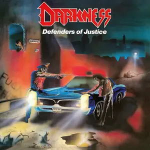 The Darkness - Defenders of Justice - Splatter  [VINYL RECORD - LP] Colored Vinyl