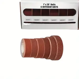 Sandpaper Roll 6 Grit 6M Sandpaper Roll with Distributor 80 150 240 320 400 600 Grit Wood Metal Car Polishing