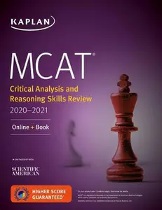 USED-MCAT Critical Analysis and Reasoning Skills Review 2020-2021: Online + Book by Kaplan Test Prep (Paperback)