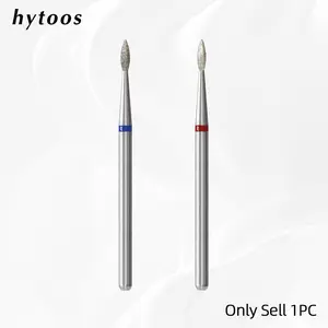 2mm Small Flame Diamond Nail Drill Bit, Russian Cuticle Cleaner, Under Nail Dead Skin Remover, Safety Manicure Tool, Nail Art Tool