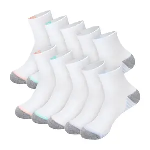 Hanes Moves X-temp Women’s Ankle Socks 10-pairs Shoe Sizes 8-12 Women's Intimates Multi Pack Comfortable Fit Soft Stretch Fabric Breathable Hwma1p