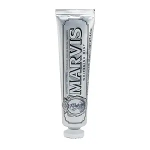 Marvis Whitening Mint Toothpaste, Fresh Mint Flavor Oral Care, Anti-Cavity & Teeth Whitening, Made in Italy, 85ML