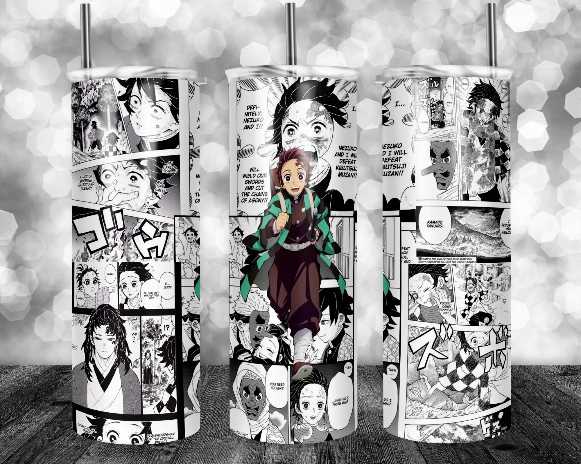 Anime DS 20 oz tumbler, personalized, multiple styles