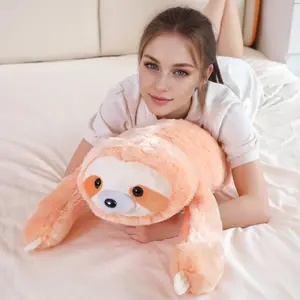 Cute Sloth Plush Toy Doll, Soft and Adorable Sloth Stuffed Animal, Creative Sloth Pillow, Soft Cuddly Gift, Birthday Gift, Party Decoration, Home Decor