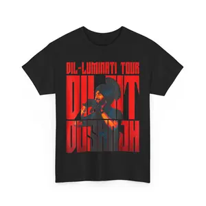 DILJIT DOSANJH, Desi Apparel, Punjabi Singer Unisex T-Shirt Casual Round Neck