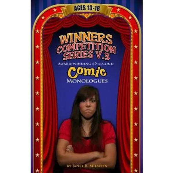 USED Book - Award-Winning, Custom-Made 60-Second Comic Monologues (3) (Winners Competition) by Janet B Milstein (Paperback) - english