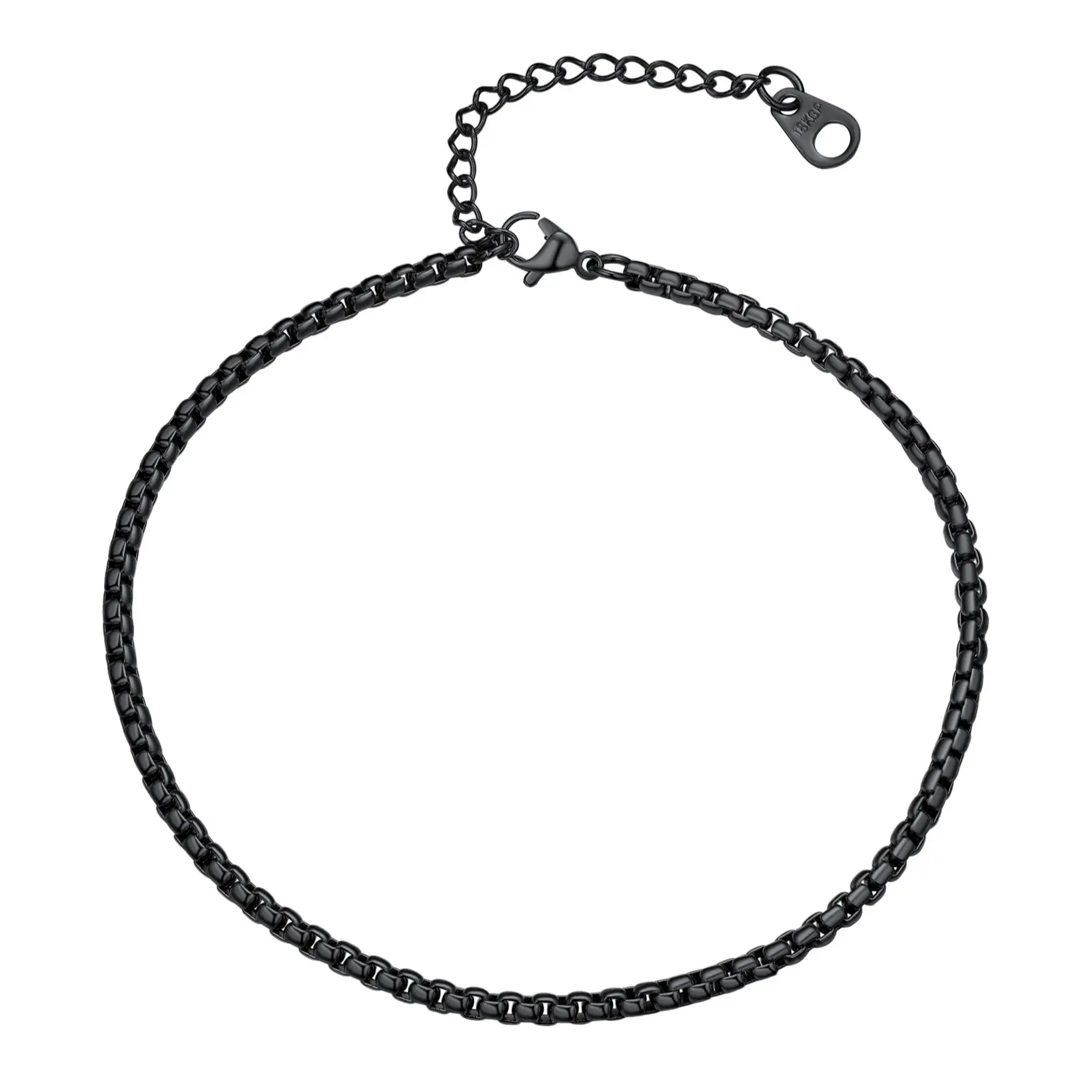 3MM Box Chain-Black