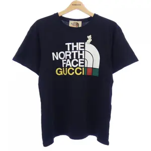 Pre-owned GUCCI Cotton Small Leather Goods The North Face T Shirt