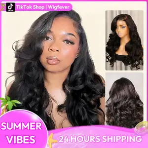 Wigfever New In Yaki Straight Pre-Styled Butterfly Layered Cut 3 In 1 Halfwig/7*5 Lace Closure Wig Natural Black Human Hair Wigs #SummerVibes