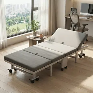 Ultimate Space-Saving Folding Bed | Quick Setup Heavy-Duty Steel & Comfy Memory Foam