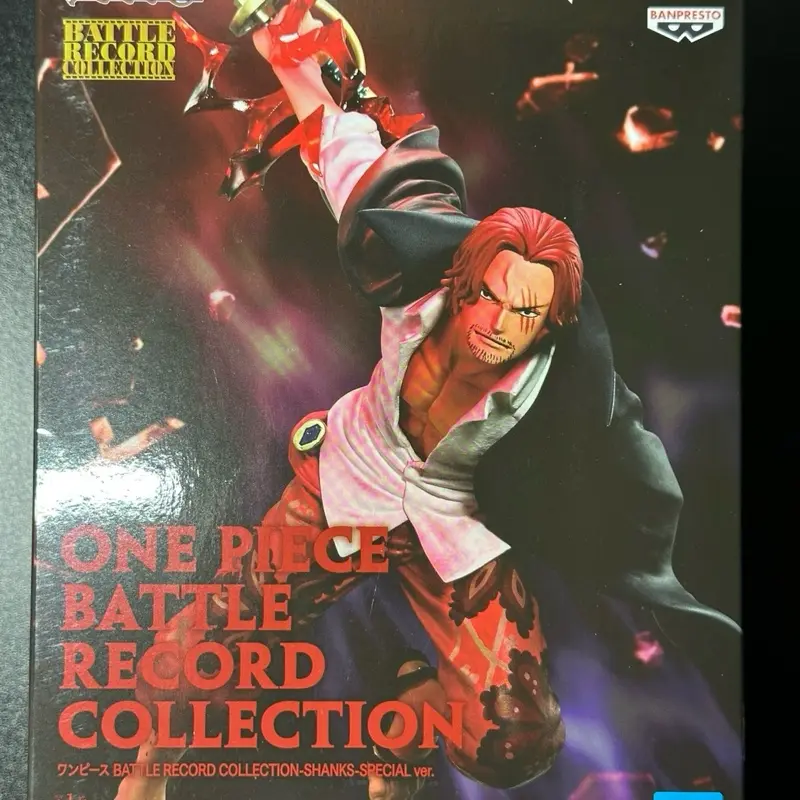 One Piece Shanks Battle Record Collection Figure Special Variant Authentic Banpresto