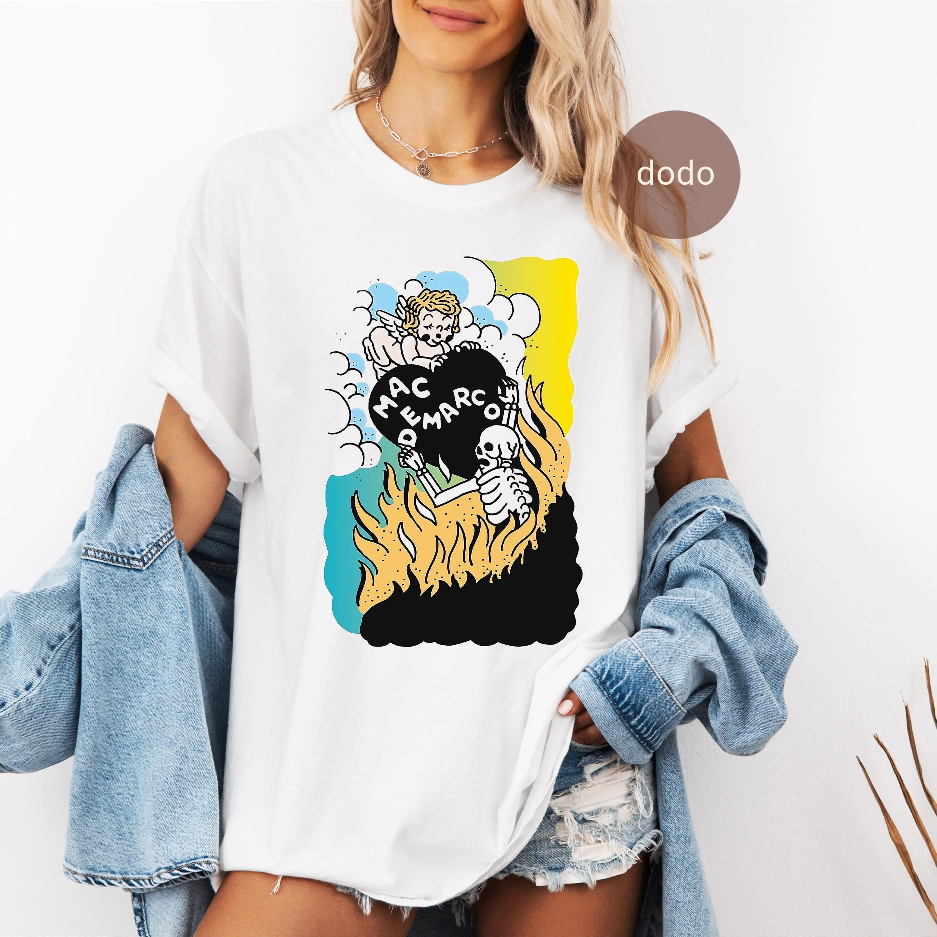 Premium Mac Demarco T-Shirt - This Old Dog Album - Rock Music - Fan Merch