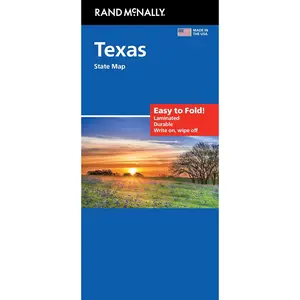 Rand McNally Easy to Fold: Texas State Laminated Map
