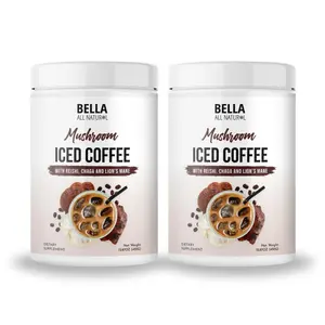 2 Pack Bella All Natural Mushroom Iced Coffee