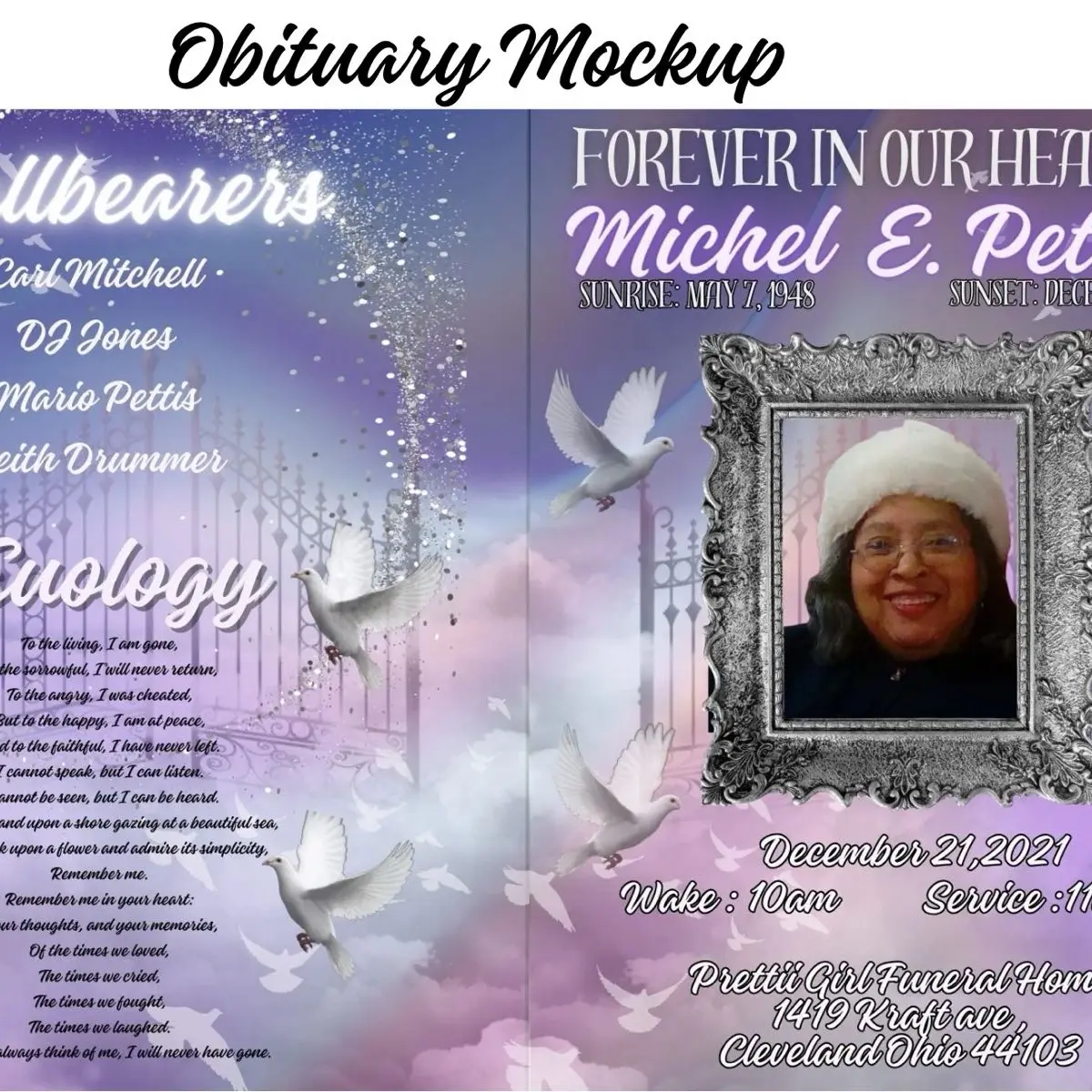 Obituaries  customized