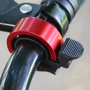 1pc, Classic Invisible Bell, Aluminum Alloy Material, Loud and Pleasant Sound, Suitable for Road Bikes, Mountain Bikes, Bicycles, and Scooters