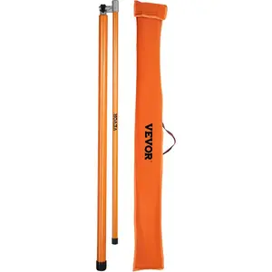 VEVOR Height Stick for Trucks, 15 FT Load Height Measuring Stick with Carrying Bag, Non - conductive Truck Stick with Adjustable Pole for rucks, Car HaulersVEVOR Super Brand Day
