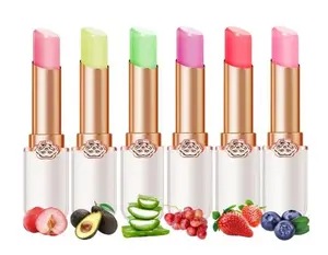 Magic Color Change Lip Gloss - 6 Pcs/Set Temperature-Responsive Lipstick