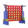 UNICOO Giant 4 in A Row Game with Carry Bag, Basketball Hoop, Ring Toss Game, 4-to-Score Game | Large Outdoor Yard Game, Parties & Gatherings Games Fun