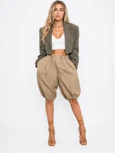ChicCurveWomen’s High Waist Balloon Shorts Loose Fit Elastic Hem Casual PantsHigh Waisted Balloon Shorts for Women Relaxed Fit Elastic Hem Chic Casual PantsWomen’s Loose Fit High Waist Shorts Elastic Hem Baggy Balloon Casual Summer Pants