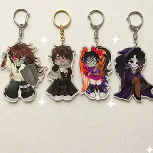 Creepypasta  Keychains: Jeff the Killer, Jane the Killer, Nina the Killer, Homicidal Liu