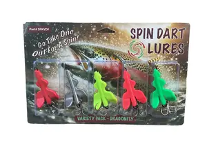 5-Pack Color Variety Fishing Lures