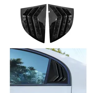 Honda Civic 8th Gen 2006-2015 Rear Side Window Louvers 2PCS Sport Exterior