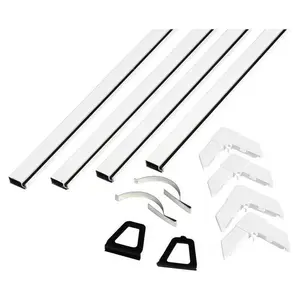 Phifer 5049517 Gloss White Aluminum Screen Frame Kit - Pack of 12