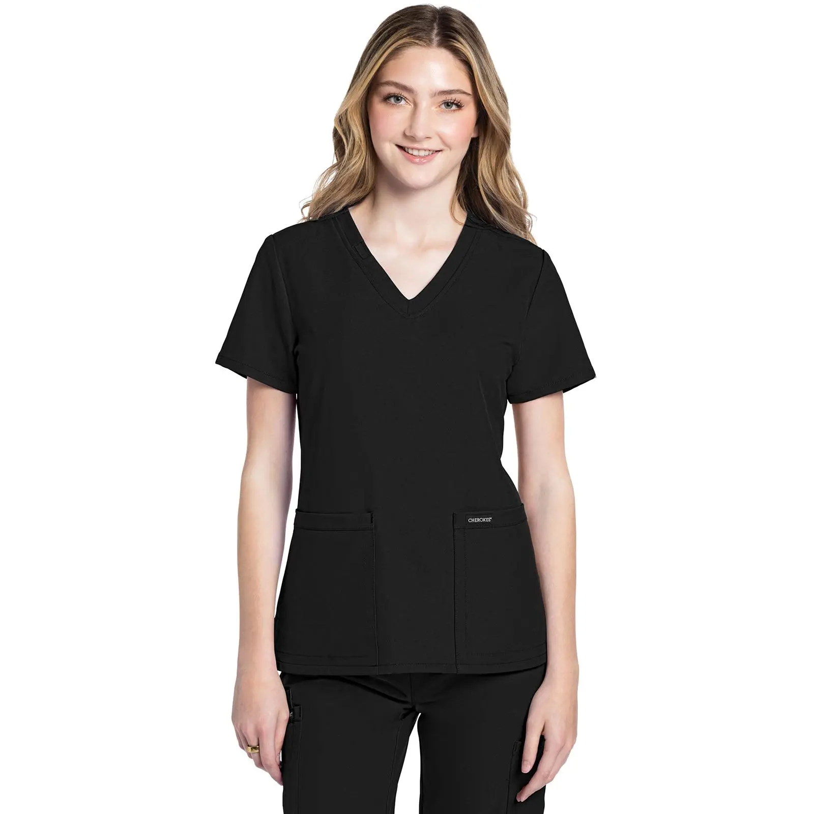 Cherokee WW Originals Ultra V-Neck Top