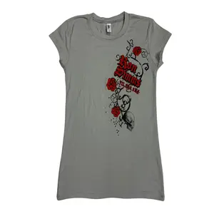 SIMMS Skull Vines Tee#516 -Grey/PInk