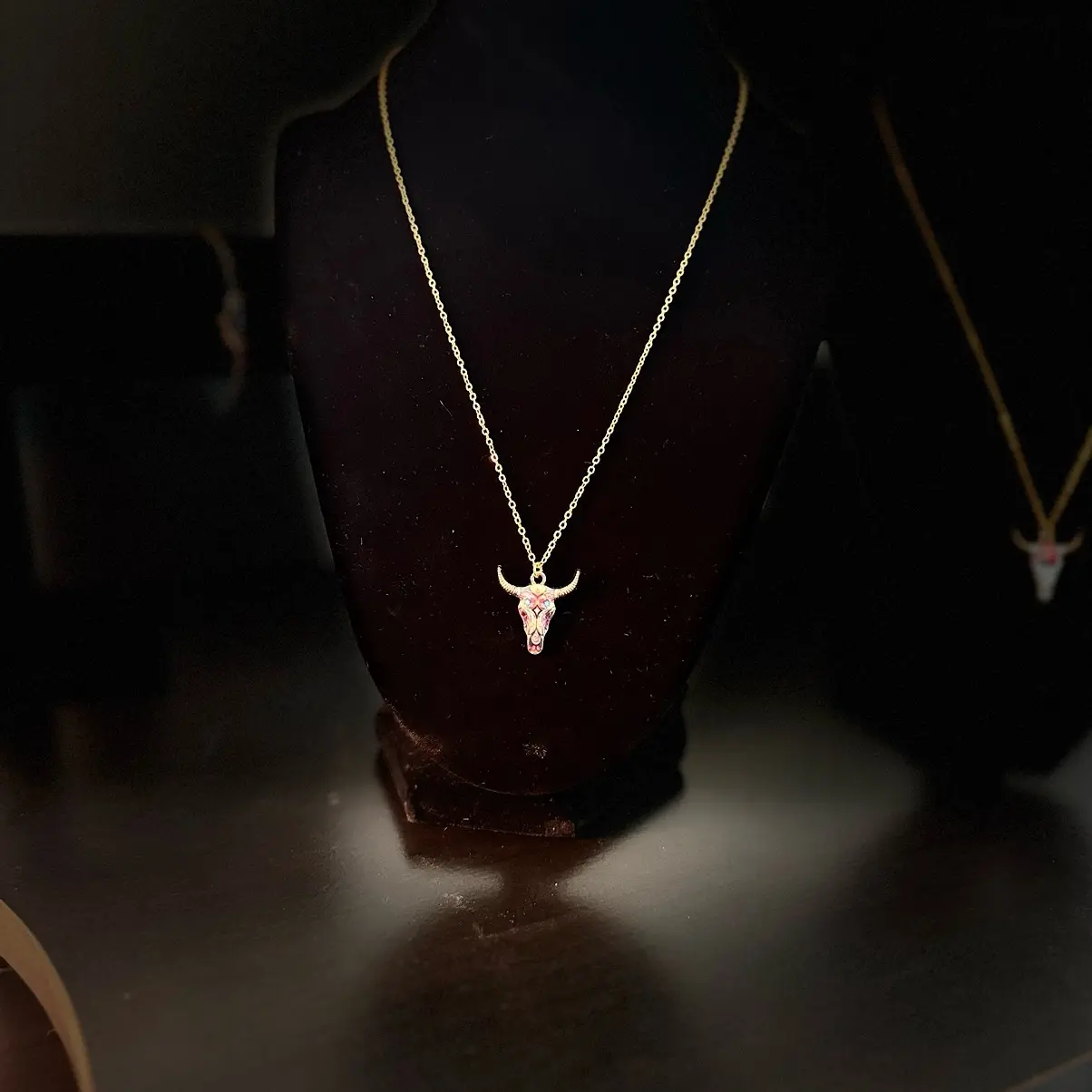 Bison necklace
