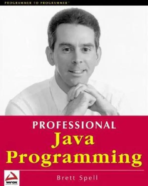 USED Book - Professional Java Programming by Brett Spell (Paperback) - english