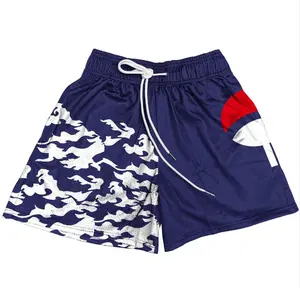 Sasuke Men's Shorts Workout Sport Knee Pants with Pockets Athletic Summer Shorts Basktetball Shorts