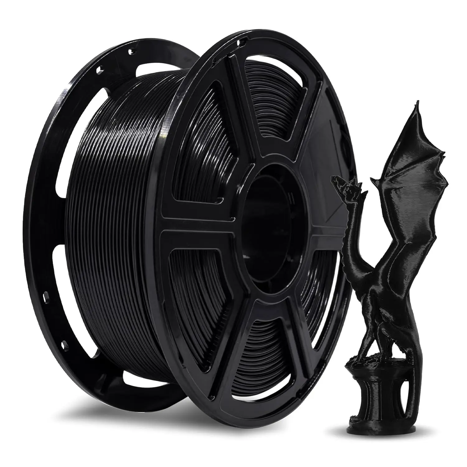 Flashforge  PLA 3D Printer Filament, 1.75mm Diameter, 1kg Spool, +/-0.02mm Accuracy, 350mm/s Max Printing Speed, Business-Friendly Profit-Driven Use, High-Volume Compatibility, Enhanced Flow & Cooling, Optimized Efficiency, High-Quality Smooth Prints