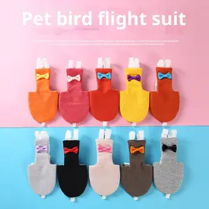 Parrot Diaper Flight Suit, Bird Harness for Medium Large Birds, Washable & Reusable, Leak-Proof Design for Cockatiel, Conure, Prevent Mess at Home