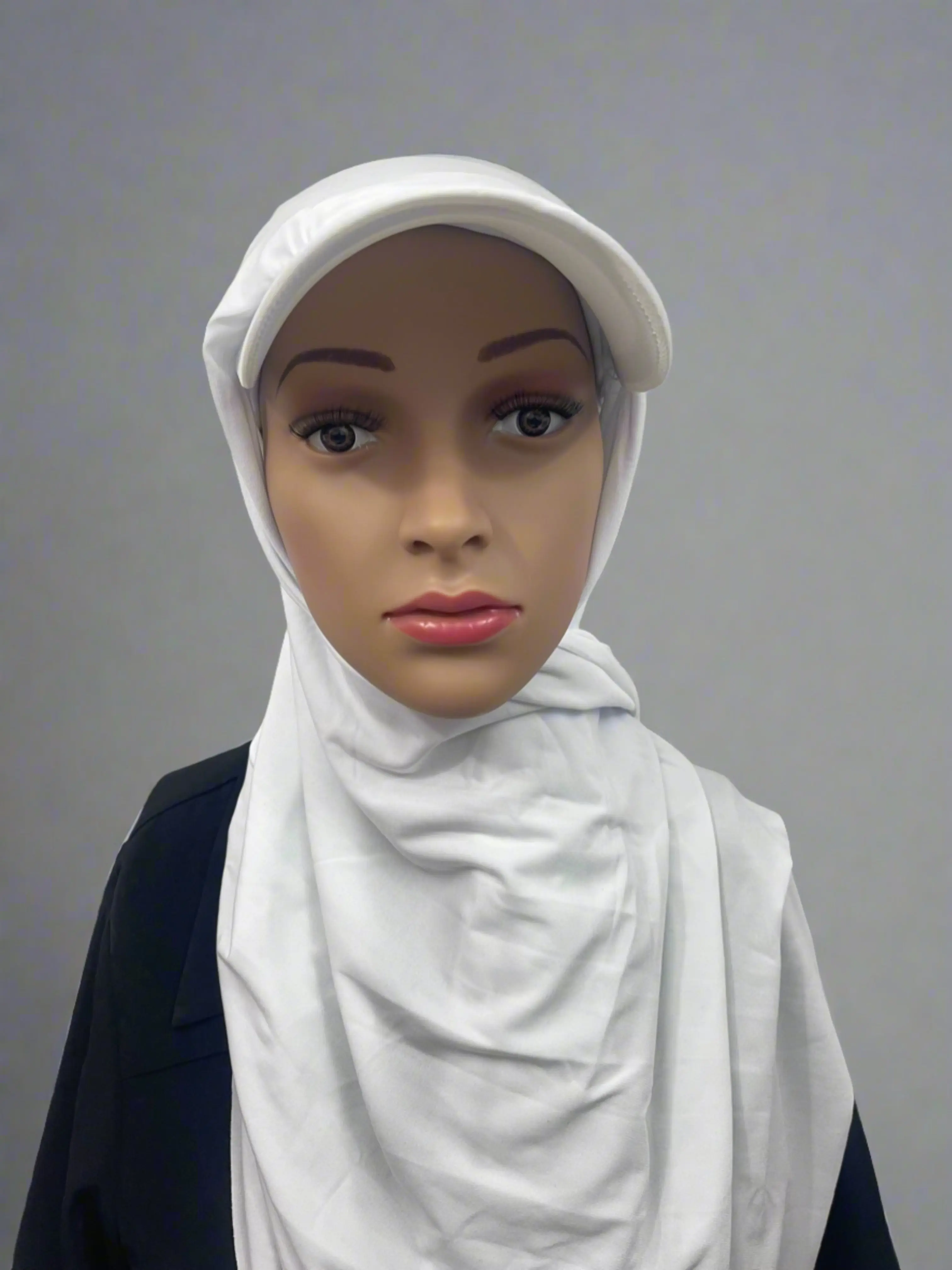 Premium Jersey Hijab with Cap