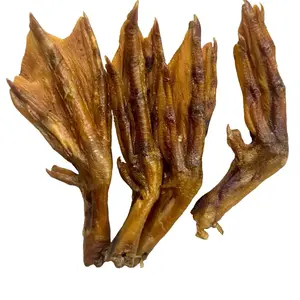 USA Duck Feet by Wild Wolf (20 Pack) Natural Scent - Only Washed With Water - Human-Grade and 100% Natural - Wholesome Dog Chew Treats - High in Protein, Glucosamine and Chondroitin - Enrichment Chewing