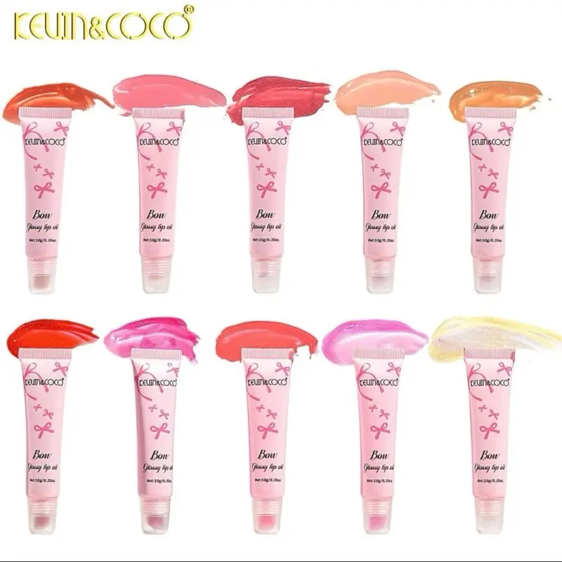 Kevin and coco Bow 10pc Glossy Lip Oil Kevin and coco Bow 10pc Glossy Lip Oil
