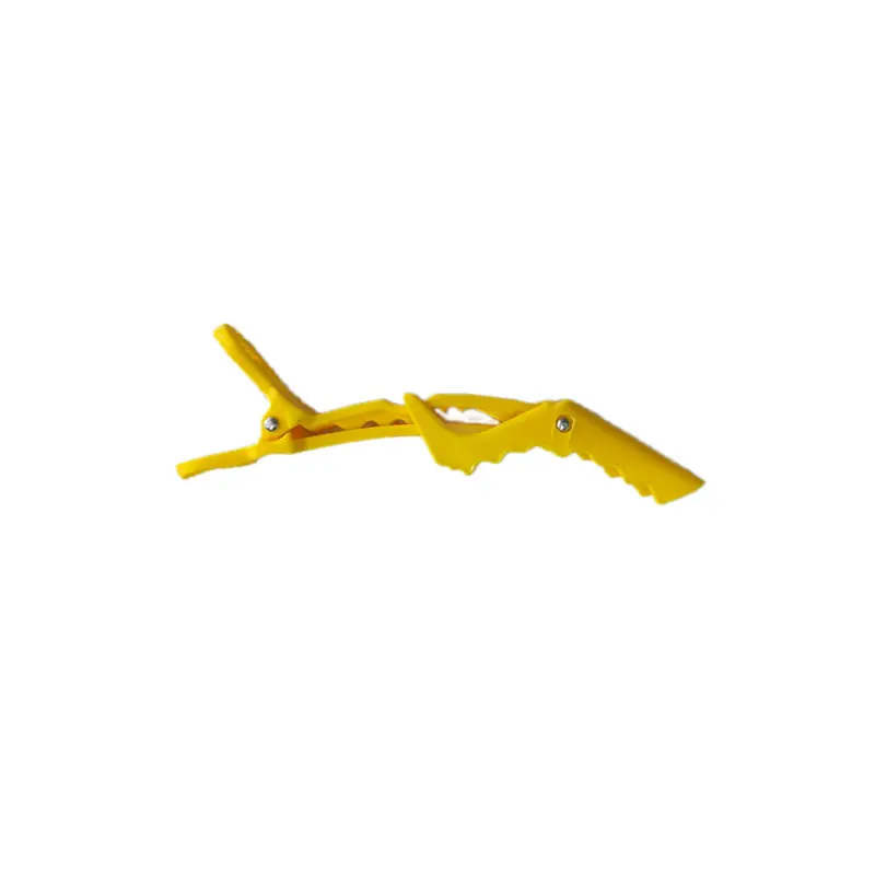Female Professional Plastic Double-Hinged Hair Claw Set - Alligator Clips, Lightweight, Non-Slip Handle, Secure Grip, Easy to Carry, Gentle Hold, No Tugging/Hair Dents for Those Who Curl or Style Tresses