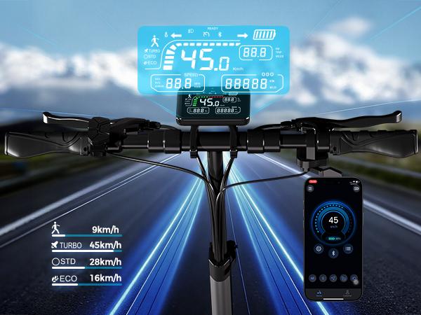 All Terrain Electric Scooter, 1000W/500W Violent Motor, Max 28MPH/25MPH Speed, 40/28/20 Mile Range, 330Lbs Capacity, 3S Folding, Dual Shock Absorption – Foldable Off-Road E-Scooter