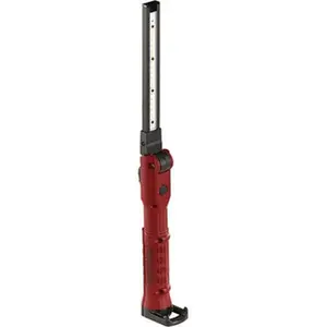 Streamlight Industrial-Tactical Flashlight - Red Nylon Body, 800 Lumens, 900 Min Runtime, White CRI & UV LED Bulb, 1 Included Lithium-Ion Battery (Model 76806)