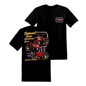 National Farm Machinery Show 2 Sides T-Shirt, Celebrate Farming Heritage with Vintage Tractors for Agriculture Enthusiastsmvintage shirts, men gifts