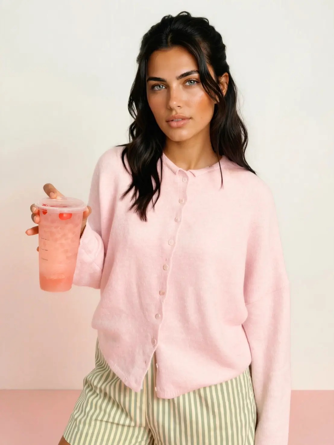 Cali Soft Knit Cardigan | Button Front Lightweight Sweater Casual Everyday Wear Long Sleeve