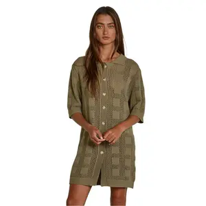 Carmen Crochet Dress