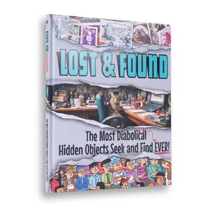 Lost And Found: Hidden Picture Seek & Find Puzzles for Adults and Teens