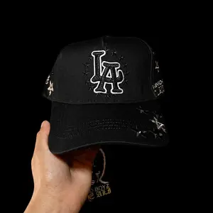 Dandy Hats X Sadboyz ''Clave Ali II'' Junior H Black Snapback - Premium Streetwear Baseball Cap for Men & Women, Adjustable